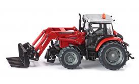 image: Traktor mit Frontladergabel